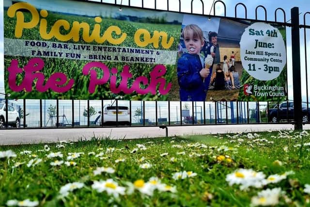 People from all over Buckingham are invited to Picnic on the Pitch