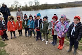 Young members of Buckinghamshire Scouts