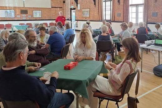 Aylesbury's English Bridge Union brings players together for cancer charity.