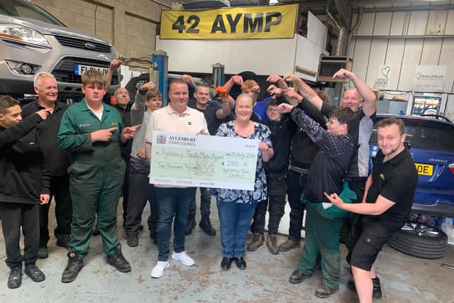 AVDC supported our student's PPE and bathroom facilities