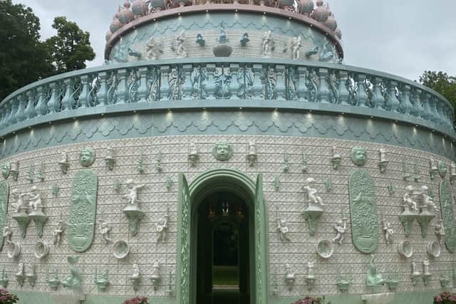 The Wedding Cake by Joanna Vasconcelos at Waddesdon Manor