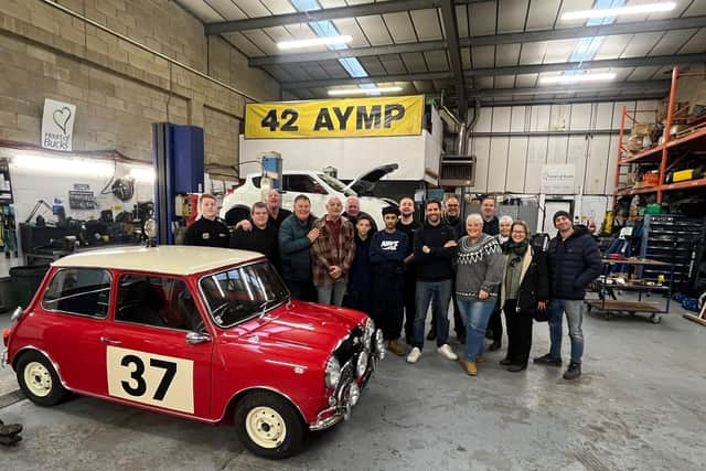 Wheeler Dealers chose AYMP to film the restoration of the Paddy Hopkirk Mini Episode