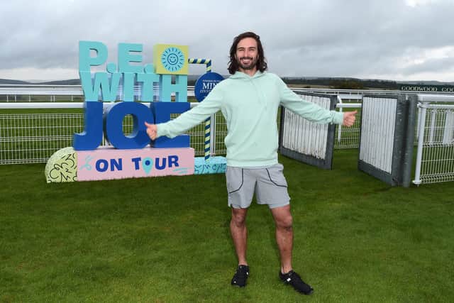 Joe Wicks on the same tour in 2021 (Photo by Eamonn M. McCormack/Getty Images)
