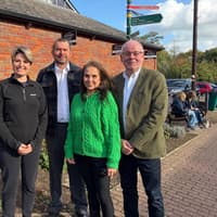 Flooding Minister visits Buckinghamshire town as government steps up draught and flood protection efforts