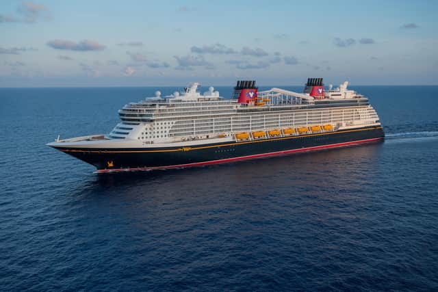 The Disney Wish,will take finalists around the Bahamas. (Steven Diaz, photographer)