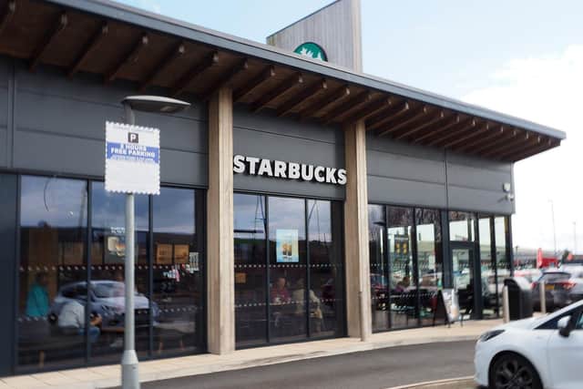 Another Starbucks drive-thru located in the UK. Picture by FRANK REID