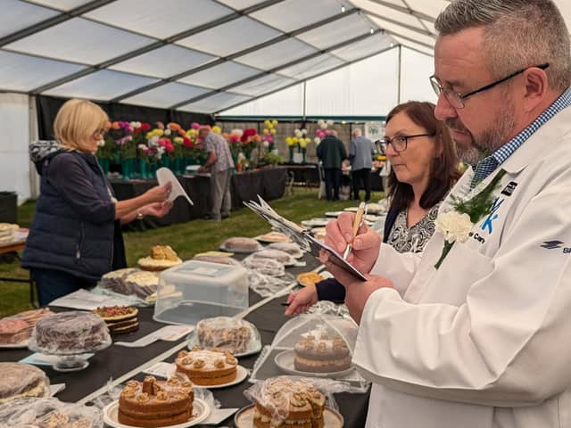 Cake judging, photo from Steve Gayler
