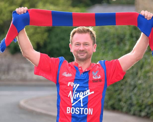 Bempton man Sam Underwood supports Crystal Palace