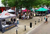 A number of businesses participated in a brand new free event in Aylesbury. Photo by Laura McGovern