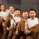 Jake Quickenden, Ben Onwukwe, Neil Hurst, Danny Hatchard, Bill Ward and Nicholas Prasad. Photo from Ellie Kurttz