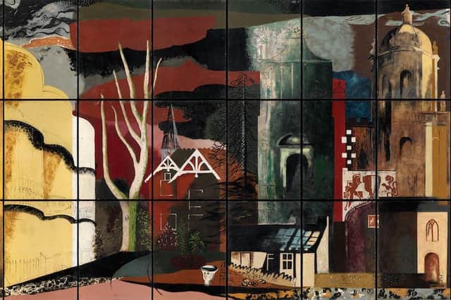 John Piper, The Englishman’s Home, 1951 © The John Piper Estate, Courtesy of Liss Llewellyn