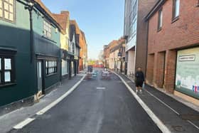 Works recently finished on the street