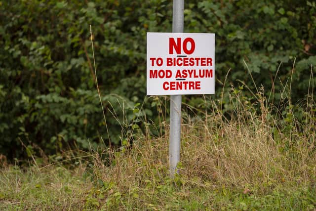 A community campaign group is preparing a legal challenge over the Government's decision not to conduct an Environmental Impact Assessment for a proposed asylum accommodation development at MOD Bicester. Photo by Carl Court/Getty Images.