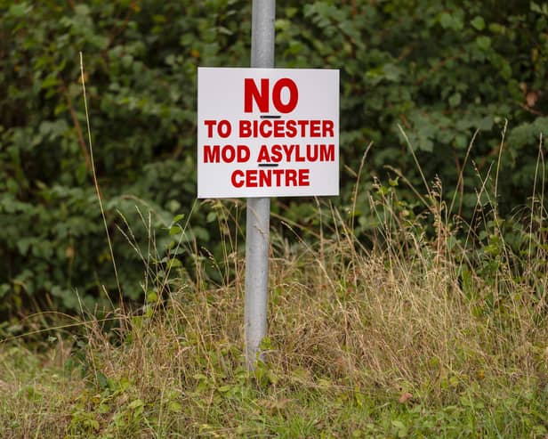 A community campaign group is preparing a legal challenge over the Government's decision not to conduct an Environmental Impact Assessment for a proposed asylum accommodation development at MOD Bicester. Photo by Carl Court/Getty Images.