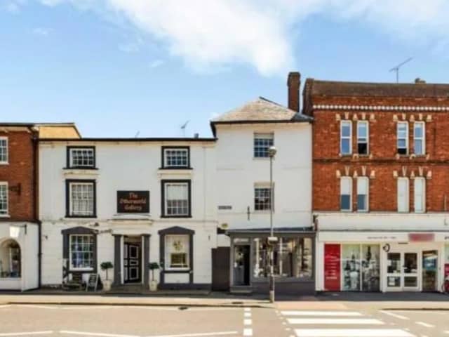 The house is right opposite the Market Square