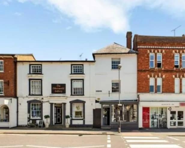 The house is right opposite the Market Square