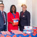 Deputy Town Mayor Josephine Bliss joins Chiltern Lodge Owners for Poppy Appeal event (1)