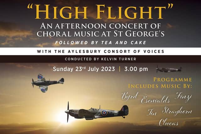 The choir's July concert is at St George's Church, RAF Halton