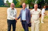 Greg Smith MP attends Lee Cricket Club match