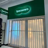 The new store front at Specsavers Aylesbury