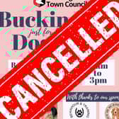 The Buckingham Dog Show has been cancelled