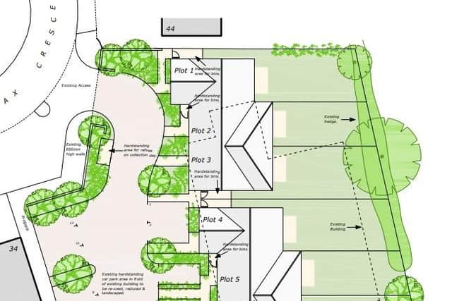The design plans that have now been withdrawn