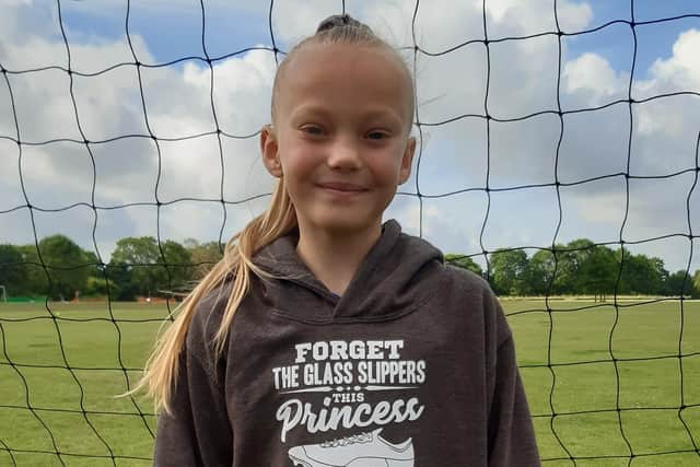 Aylesbury Vale Dynamos footballer Olivia Walker will carry the match ball at next Friday's game