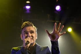 Morrissey, photo from SJM Concerts
