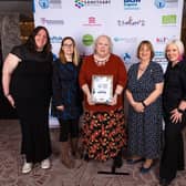 Council team members pick up their silver award