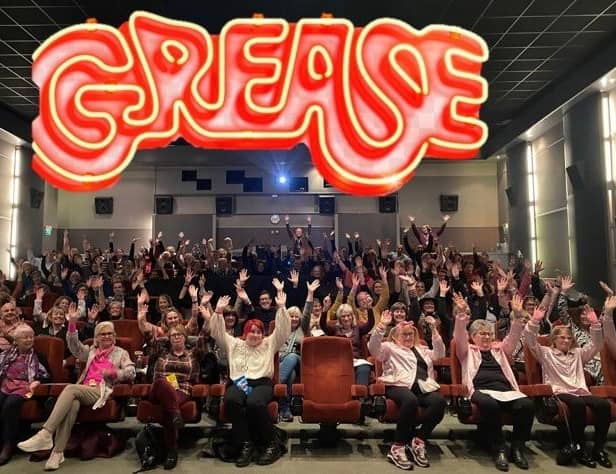The audience at the special screening of Grease