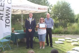 Pebble Brook School received a Gold award, photo from Clare Wright Photography