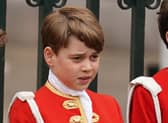 Prince George ahead of the coronation ceremony of King Charles III and Queen Camilla at Westminster Abbey.