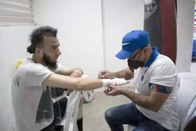 Meet the young boxer pursuing his goals for life, not just belts
