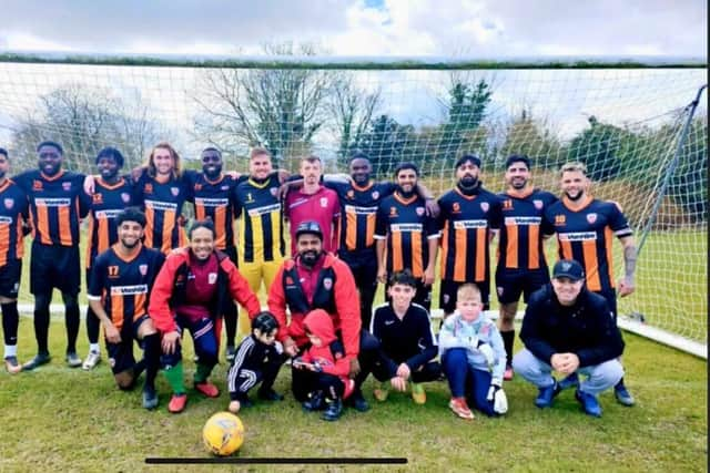 Aylesbury Hearts FC Div Two winners