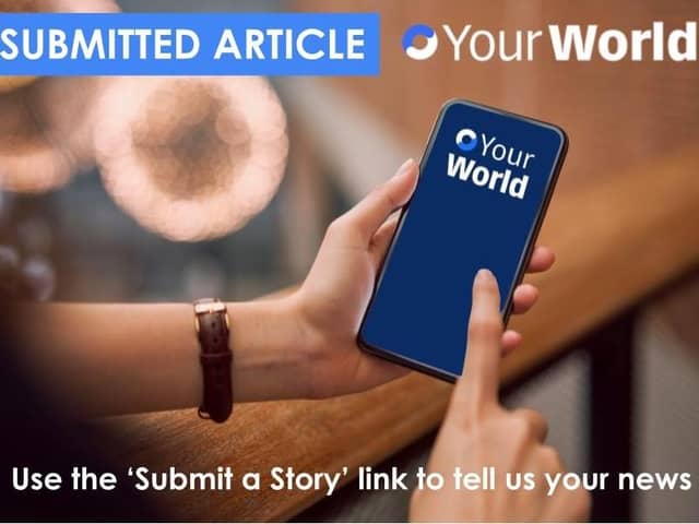 Use the Submit a Story' link to tell us your news.