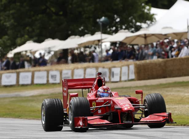 Marc Gene thrilled the capacity crowd at the Goodwood Festival of Speed (Photo Ebrey/Beckett)