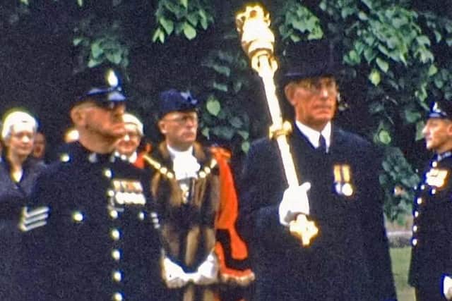 Officials at the coronation