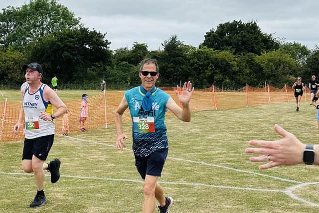 Tim finished his 13th Thame 10k