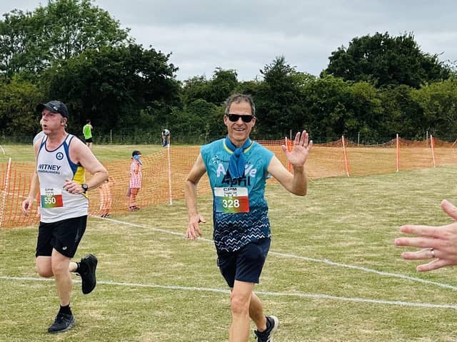 Tim finished his 13th Thame 10k
