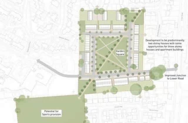 Provisional plans linked to the project published in 2022