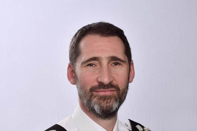 deputy chief constable Ben Snuggs