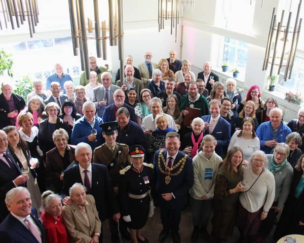 Attendees at Queens Park Arts Centre's special celebration