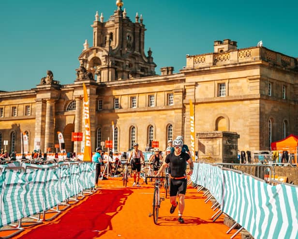 Blenheim Palace Triathlon is one of the most unique in the UK.