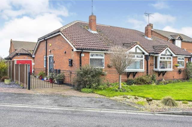 Offers in excess of £210,000 are being invited by estate agents Purplebricks for this attractive two-bedroom bungalow on Edale Court in Sutton.