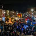 A previous lights switch on event at Princes Risborough, photo from Hayley Watkins Photography