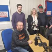 3Bs Radio presenters in the studio