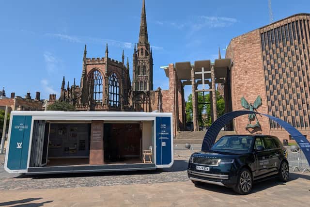 The tour is visiting a range of locations around the UK this half-term following its launch at Coventry Cathedral