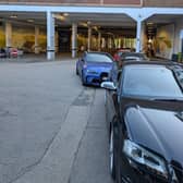 The cars were taken in Aylesbury town centre
