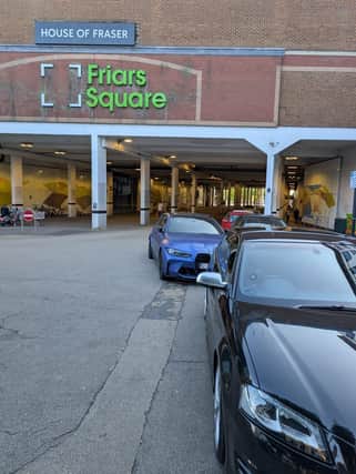 The cars were taken in Aylesbury town centre
