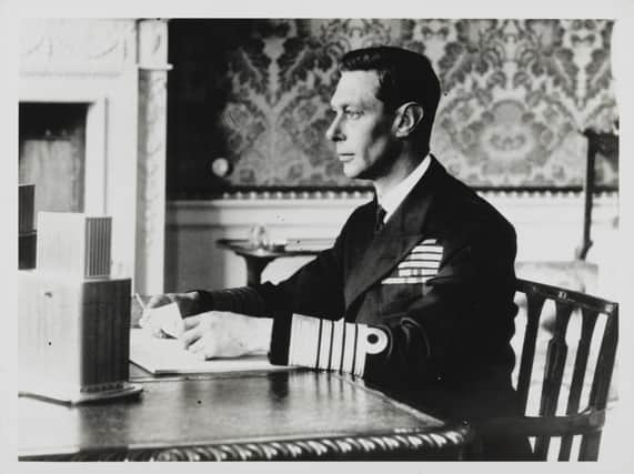 King George VI who made a speech to the nation each Christmas from 1939 exxcept for one year following an operation (photo: Getty Images)